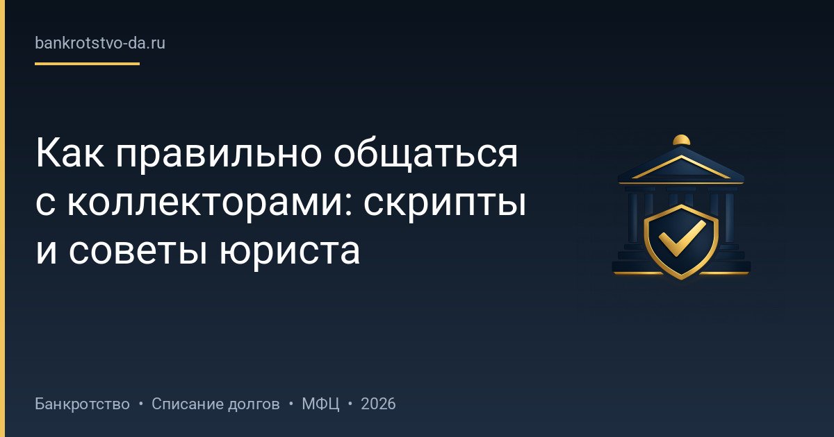 Как правильно общаться с коллекторами: скрипты и советы юриста